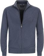 Casa Moda Vest Zip Blauw maat Maat 52/54 (L) Heren, Maat 52/54 (L), Nieuw, Casa Moda, Verzenden