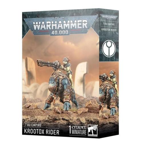 Tau Empire Krootox Rider (Warhammer Nieuw), Hobby en Vrije tijd, Wargaming, Ophalen of Verzenden