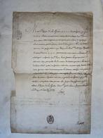 Louis XV, roi de France - Lettre signée - réception en, Verzamelen, Nieuw