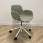 Tweedehands Normann Copenhagen bureaustoel groen - wit, Huis en Inrichting, Stoelen, Gebruikt, Eén