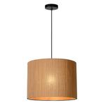 Lucide MAGIUS - Hanglamp - Ø 42 cm - 1xE27 - Naturel, Huis en Inrichting, Lampen | Overige, Nieuw, Verzenden