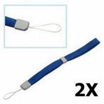 Polsbandje voor Nintendo Wii PSP DS DSL Donker blauw 2x, Verzenden