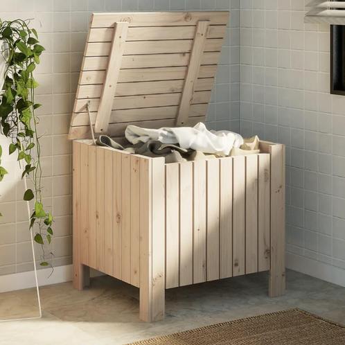 vidaXL Opbergbox met deksel RANA 60x49x54 cm massief, Huis en Inrichting, Kasten | Overige, Nieuw, Verzenden