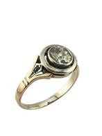Ring - 14 karaat Geel goud, Antieke 14K Gouden en Diamanten, Handtassen en Accessoires, Ringen, Nieuw