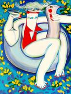 Yana Medow - The Bird Knows Too Much XXL NO Reserve, Antiek en Kunst