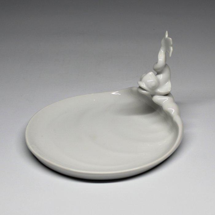 Herend - Bord - Porselein - Bord met draakvis, Antiek en Kunst, Antiek | Glaswerk en Kristal