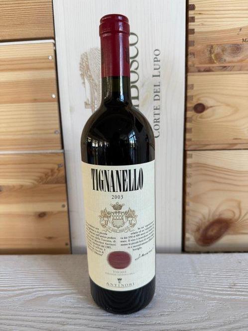 2003 Marchesi Antinori, Tignanello - Toscane IGT - 1 Fles, Verzamelen, Wijnen