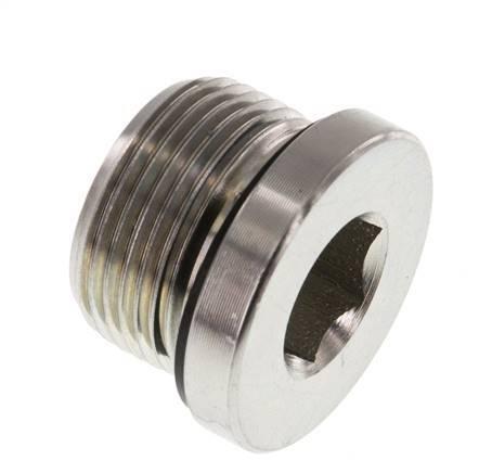 Plug M24 X 1.5 Staal NBR met binnenzeskant 400bar, Doe-het-zelf en Bouw, Overige Doe-Het-Zelf en Bouw, Verzenden