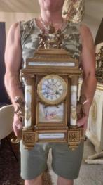 Horloge de table Louis XIV En alliage, Marbre, Verre -, Antiek en Kunst, Antiek | Klokken