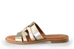 Tamaris Slippers in maat 38 Goud | 5% extra korting, Kleding | Dames, Schoenen, Overige kleuren, Verzenden, Gedragen, Slippers