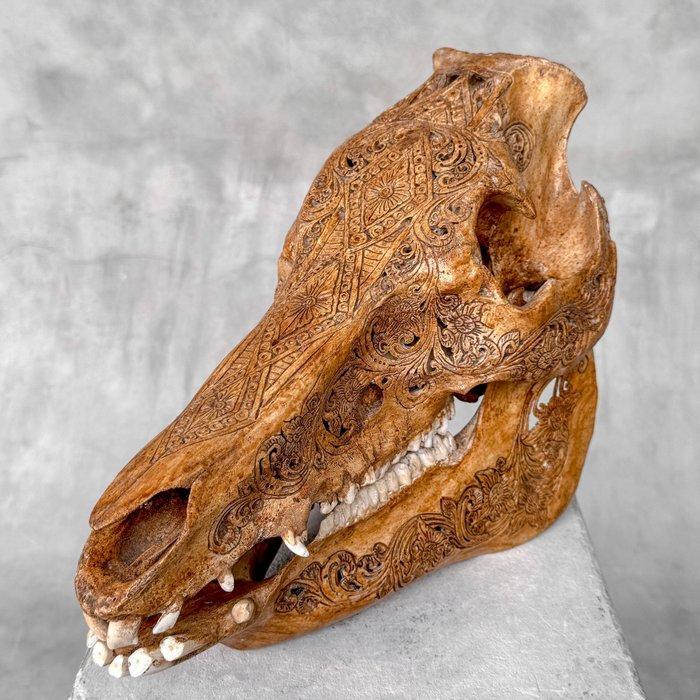 Geen minimumprijs - Vakkundig met de hand uitgesneden wild, Antiquités & Art, Art | Objets design