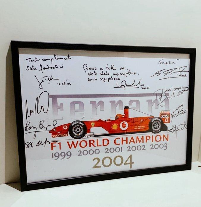 Michael Schumacher-Ferrari 1999-2000-2001-2002-2003-2004 -, Verzamelen, Automerken, Motoren en Formule 1