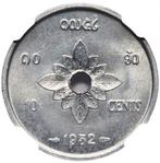 Laos. 10 Cents 1952 - NGC MS64