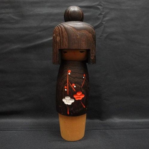 Schattige Sosaku Kokeshi  / kokeshi-pop - Hout -, Antiek en Kunst, Curiosa en Brocante