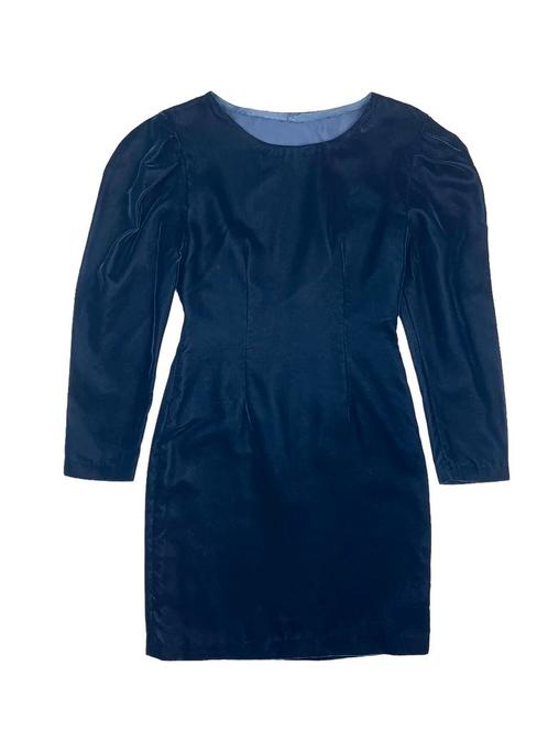 Vintage velvet jurk Maat S, Kleding | Dames, Jurken, Ophalen of Verzenden