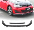 SPOILER LAME PARE-CHOCS AVANT VOLKSWAGEN VW GOLF 7 GTI NOIR, Auto-onderdelen, Verzenden, Nieuw