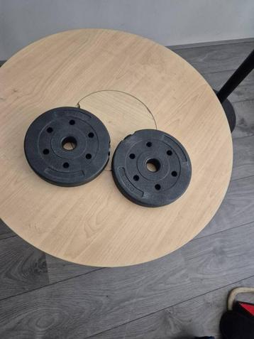 gewichten 2 x 1,25 kg beschikbaar voor biedingen