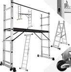 Tweedekans | TecTake 3-in-1 Multifunctionele Ladder &, Ophalen of Verzenden, Nieuw