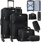 KESSER® Reiskofferset - 4-delig - Trolley - Kofferset - Zwar, Verzenden, Nieuw