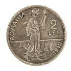 Oost-Europa. Lot of 5 coins, incl. silver, various