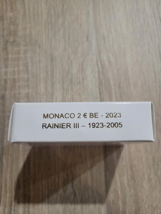 Monaco. 2 Euro 2023 Rainier III Proof (Zonder, Postzegels en Munten, Munten | Europa | Euromunten