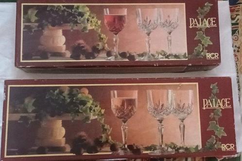 RCR - Drinkservies (12) - Kristal - Kristallen glazen set, Antiek en Kunst, Antiek | Meubels | Tafels