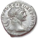 Empire romain. Trajan (98-117 apr. J.-C.). Argent Denarius,