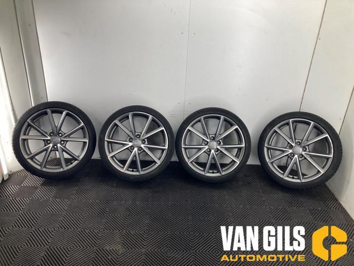 Sportvelgenset + winterbanden Audi A3 O315351, Autos : Pièces & Accessoires, Suspension & Châssis