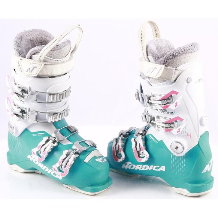31 32 39 40 kinder skischoenen NORDICA SPEEDMACHINE J4 2024,, Sport en Fitness, Skiën en Langlaufen, Verzenden