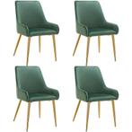 tectake Eetkamerstoel Avane, fluweeloptiek, draagkracht 120, Huis en Inrichting, Stoelen, Verzenden, Nieuw