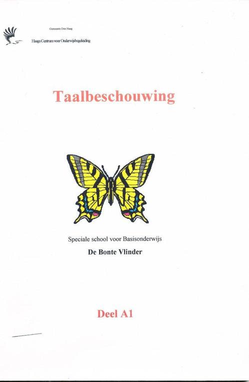 Taalbeschouwing Handleiding deel A1, Boeken, Schoolboeken, Verzenden