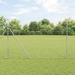 vidaXL Weidehekwerk Zilver 25 x 1.6 m Gegalvaniseerd staal, Verzenden, Nieuw