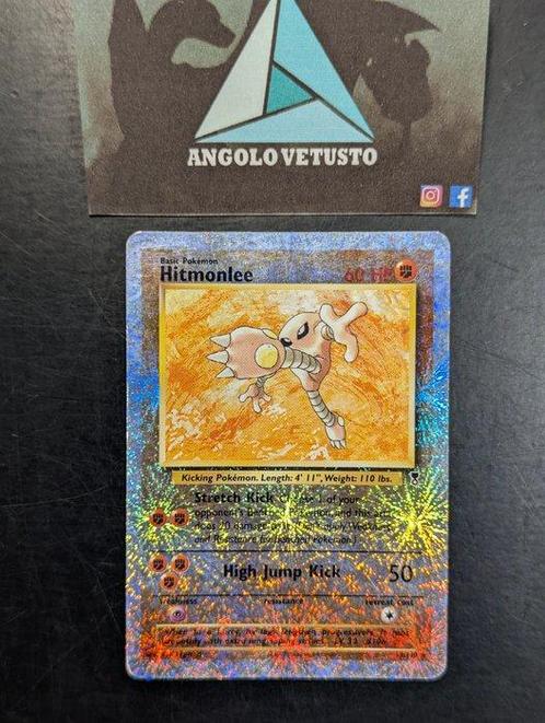 Pokémon - 1 Card - Hitmonlee 13/110 Reverse holo - WOTC -, Hobby en Vrije tijd, Verzamelkaartspellen | Pokémon