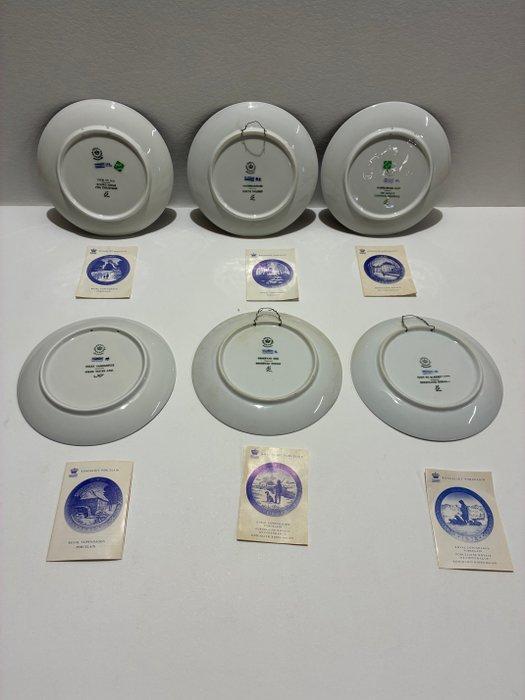 Royal Copenhagen - Bord (6) - Porselein - 1973-1978, Antiek en Kunst, Antiek | Glaswerk en Kristal