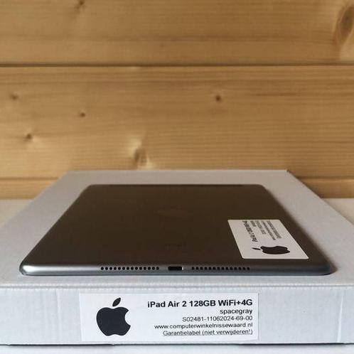 Apple iPad Air 2 128GB 9.7 WiFi (4G) zwart zilver +, Informatique & Logiciels, Apple iPad Tablettes, Enlèvement ou Envoi