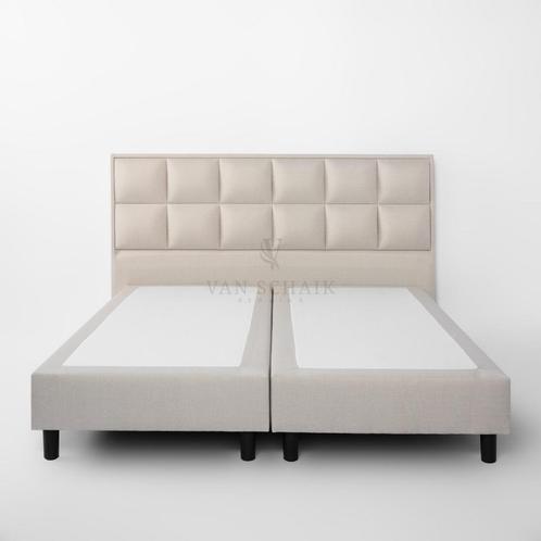 van Schaik Boxspring Toledo zonder matrassen, Huis en Inrichting, Slaapkamer | Boxsprings