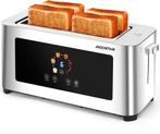 Aigostar Broodrooster lange sleuf - Toaster - LED Display -, Huis en Inrichting, Verzenden, Nieuw