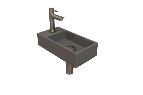 Fonteinset INK Versus 36x18x9 cm Quartz Beton Met Kraangat, Doe-het-zelf en Bouw, Sanitair, Overige typen, Nieuw, Ophalen of Verzenden