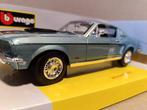 Bburago 1:18 - Modelauto - Ford Mustang - 1968 Ford Mustang, Hobby en Vrije tijd, Modelauto's | 1:5 tot 1:12, Nieuw