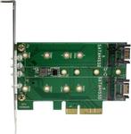 PCI Card SSD M.2 Startech PEXM2SAT32N1 PCIe 3.0, Informatique & Logiciels, Pc & Câble réseau, Verzenden