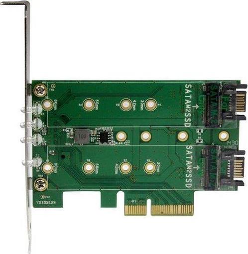 PCI Card SSD M.2 Startech PEXM2SAT32N1 PCIe 3.0, Informatique & Logiciels, Pc & Câble réseau, Envoi