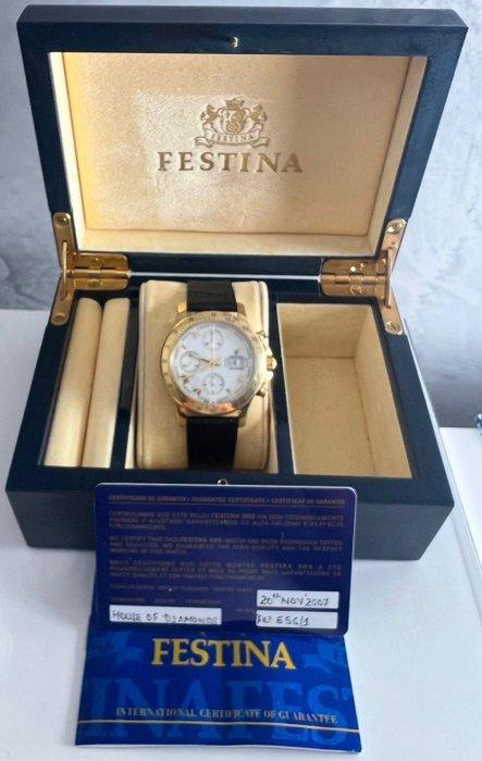 Festina 18 Karat massives Gold - CO-1 Chronograph - 656/1 -, Handtassen en Accessoires, Horloges | Heren