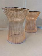 Knoll - Warren Platner - Bijzettafel (2) - Roestvrij staal,, Antiek en Kunst