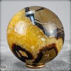 Natuurlijk topkwaliteit groot septarium Sphere- 584.45 g