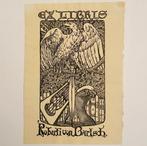 German Titulair Ex Libris - 1901, Antiek en Kunst