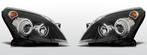 Koplampen Angel Eyes | Opel Astra H 2004-2009 | zwart, Auto-onderdelen, Verzenden, Nieuw, Opel