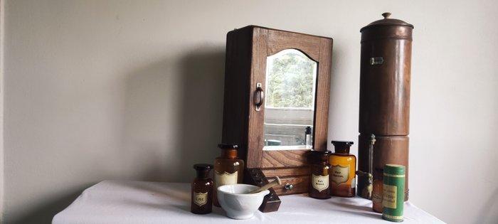 Apotheek gereedschap (10) Industrieel design - Antieke, Antiek en Kunst, Antiek | Wandborden en Tegels