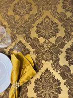 San Leucio top quality - Nappe damassée précieuse en or -, Antiquités & Art