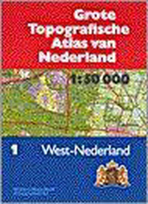 Grote topografische atlas van Nederland : 1. West-Nederland, Boeken, Reisgidsen, Gelezen, Verzenden