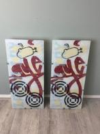 IKEA - Lamp (2) - Set 2 Wandlampen Julia Treutiger voor Ikea